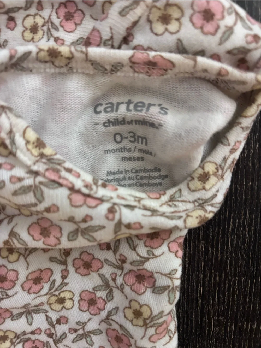 Carters soft cotton